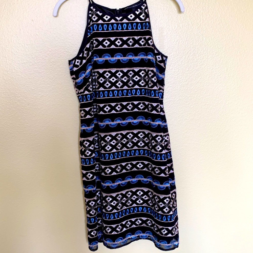 White House Black Market: Halter, knee length dress!